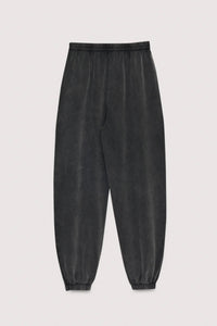 COTTON SWEAT PANTS WASHED GREY