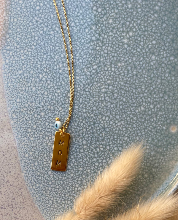 NECKLACE „MOM/WOW”