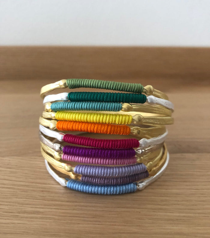 BANGLES "CHROMATA" GOLD