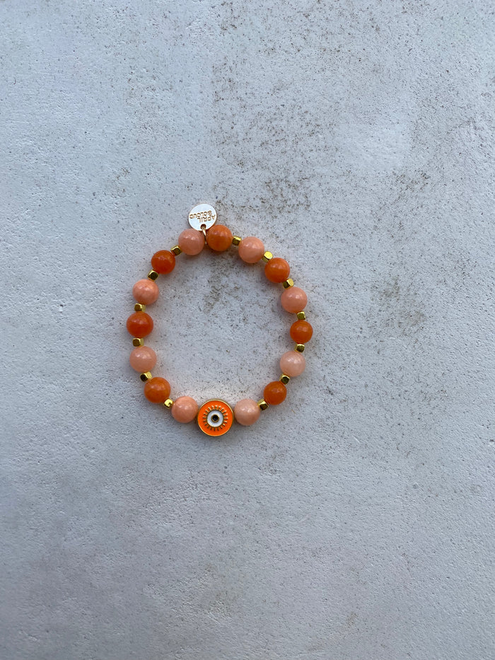 SEMI-PRECIOUS STONE BRACELET “EYE SEE YOU”