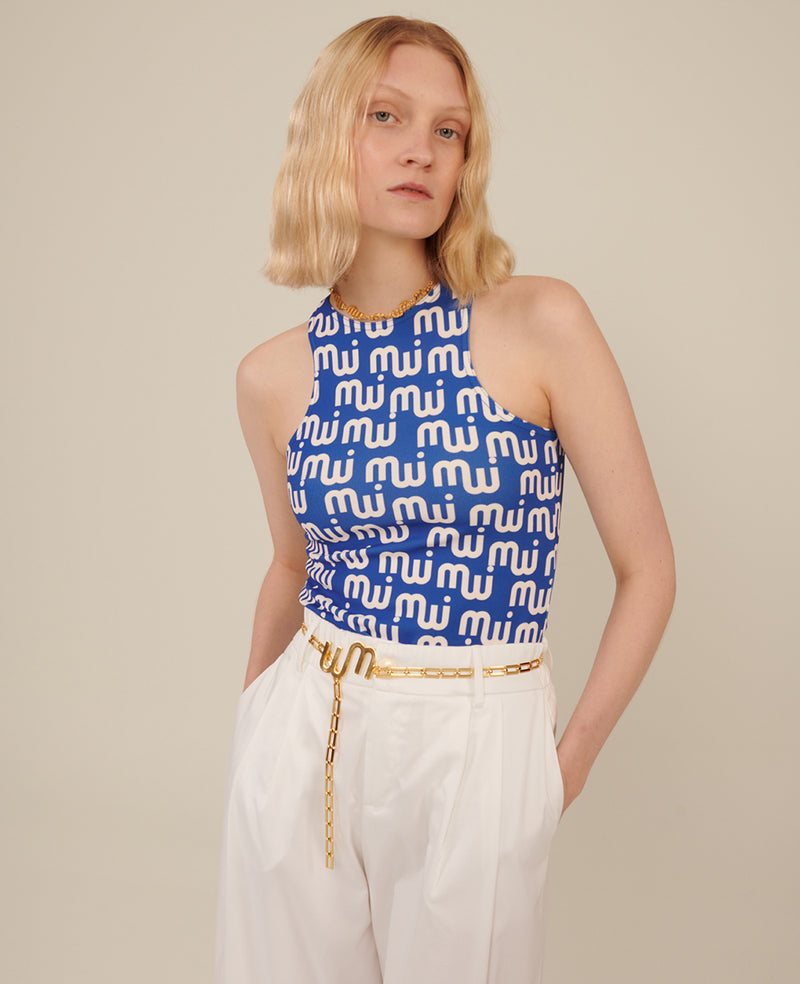 WIDE COTTON PANTS WHITE