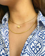 NECKLACE „TWISTED CHAIN“ GOLD