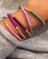 "CHROMATA" BANGLES ROSE-GOLD