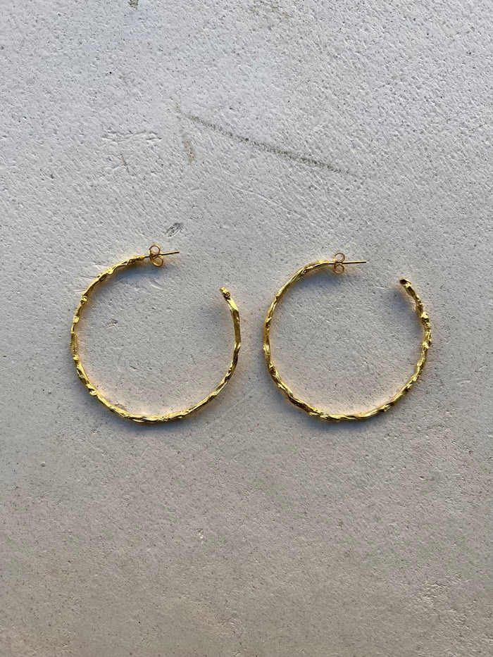 HOOP EARRINGS "DIONYSUS" GOLD