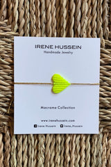 MAKRAMEE BRACELET "HEART"