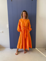 SHIRT DRESS „NAXOS" ORANGE