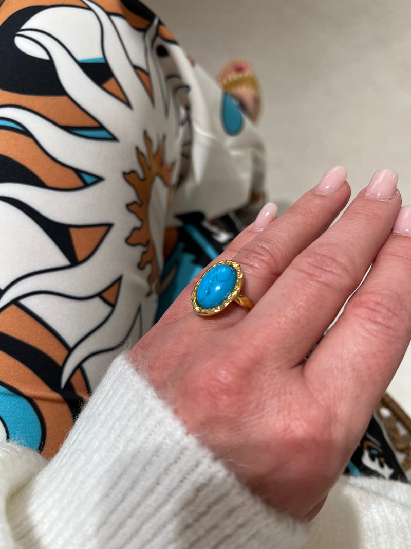 RING "EMILY" TURQUOISE
