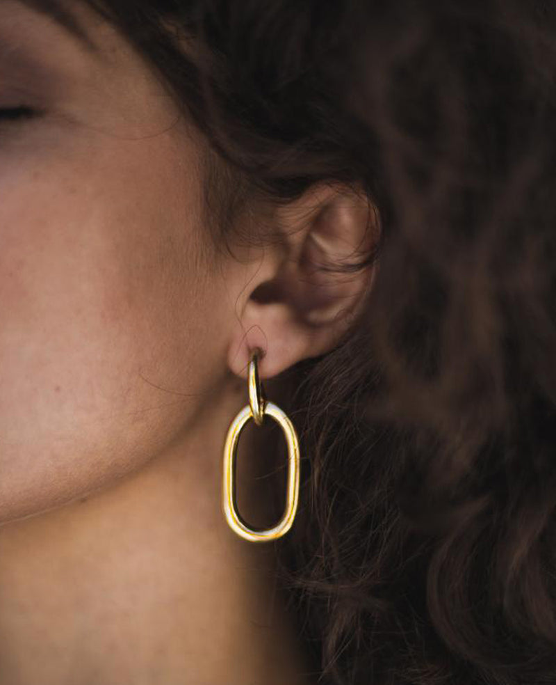HOOPS "INTERTWINE" GOLD