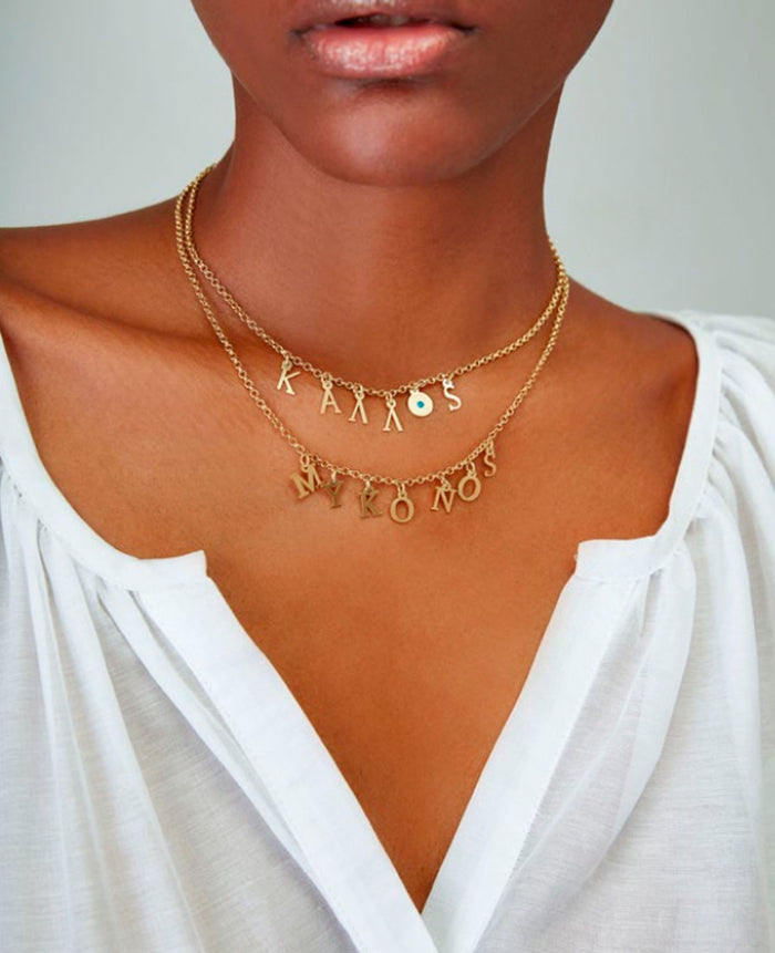 NECKLACE "MYKONOS" GOLD