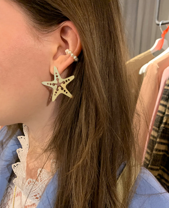 EARRINGS "STARFISH" GOLD