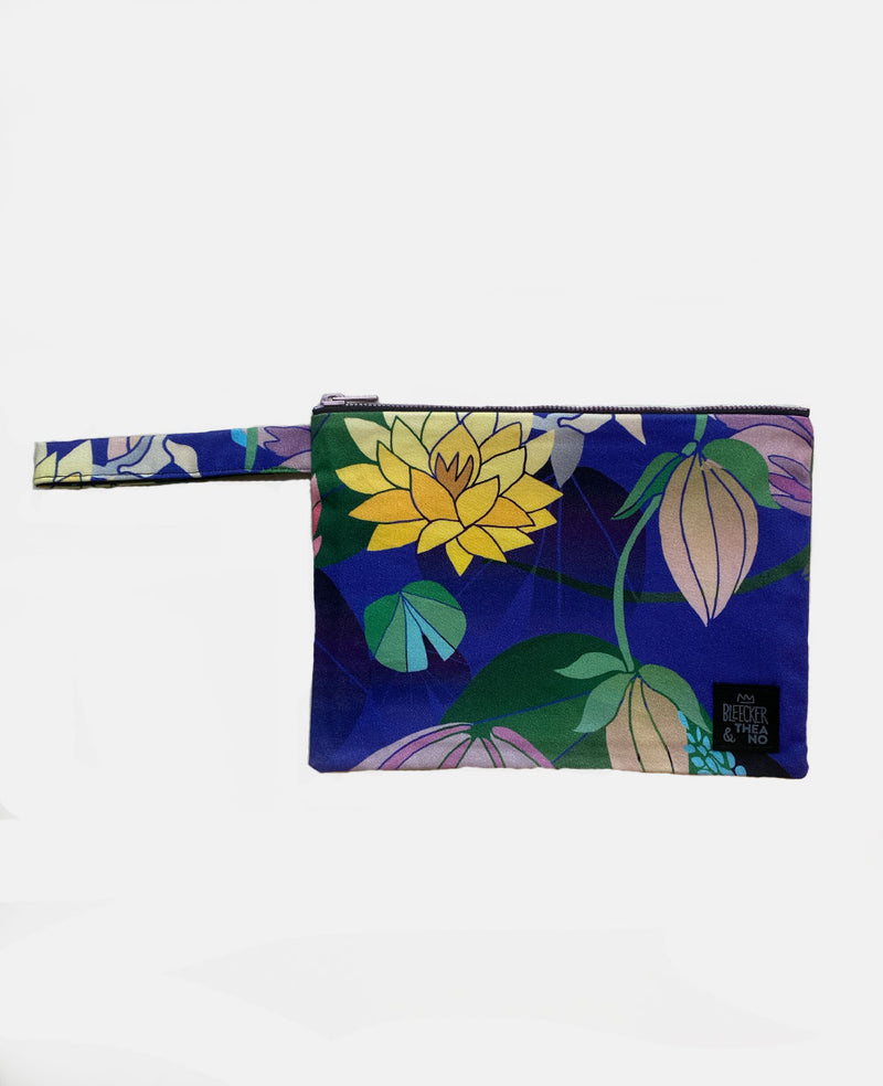 POUCH "THEANO FLOWERS" MULTICOLOR