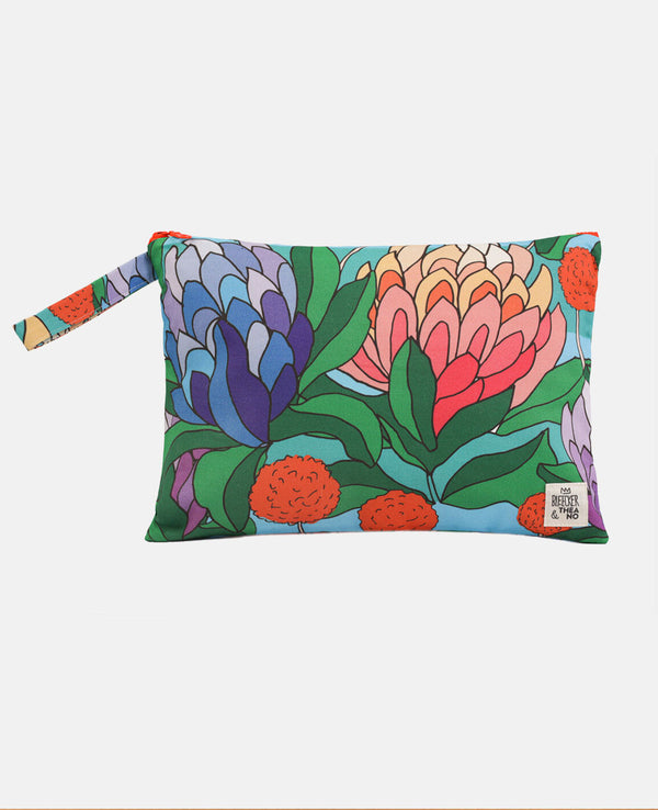 POUCH "THEANO FLORES" MULTICOLOR