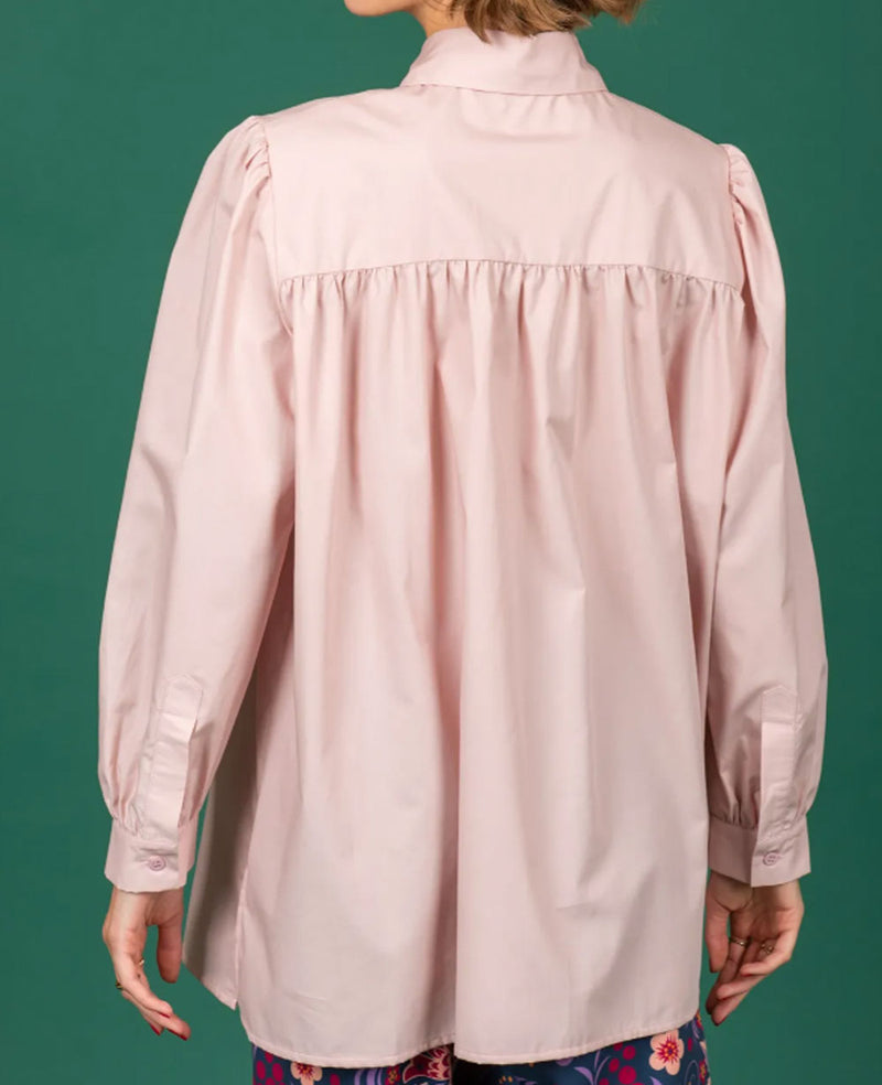CLASSIC BLOUSE "RINA" DUSTY PINK