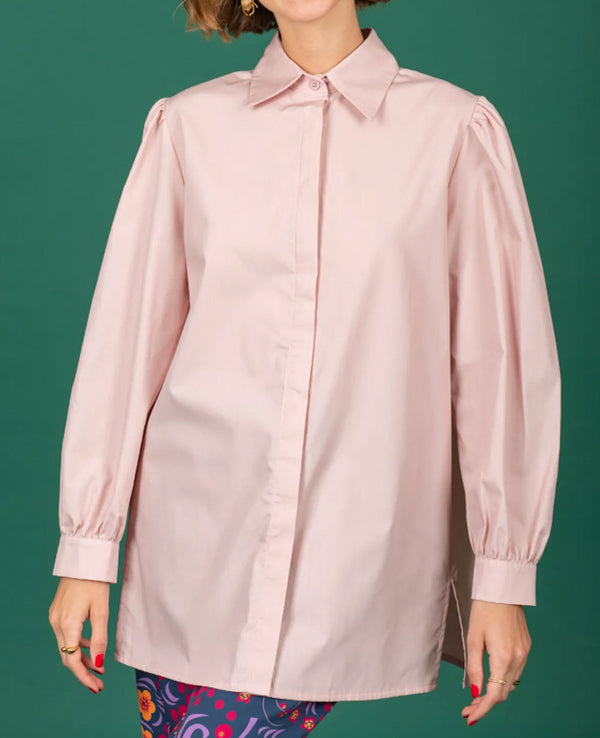 CLASSIC BLOUSE "RINA" DUSTY PINK