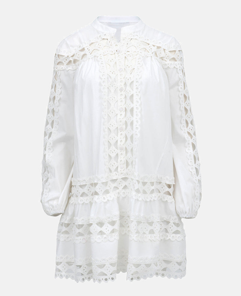 LACE DRESS "MAYA" WHITE
