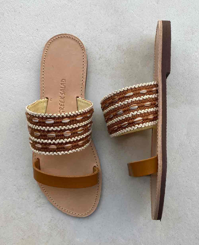 SANDALS "LOGARAS" NATURAL