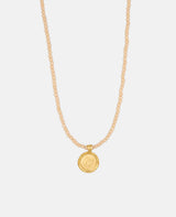 HERCULES CHAMPAGNE CRYSTAL NECKLACE