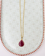 NECKLACE „DROP“ RED