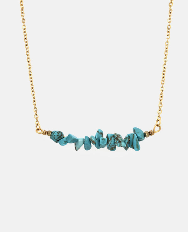 NECKLACE „LINE“ TURQUOISE