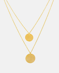 "DOUBLE COIN" NECKLACE
