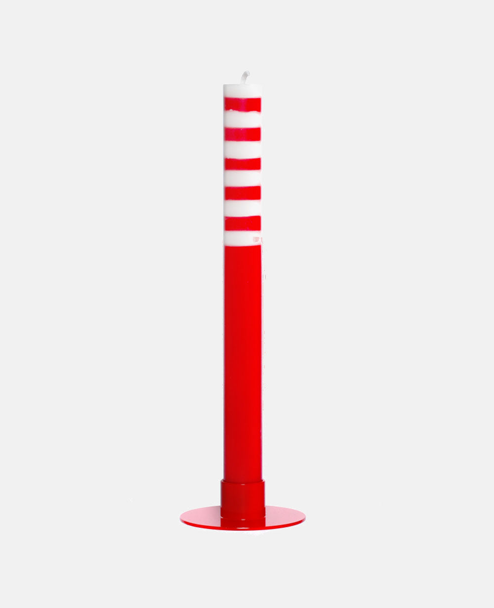 CANDLE HOLDER "POP” RED