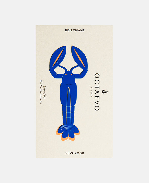 BOOKMARK "BON VIVANT" BLUE