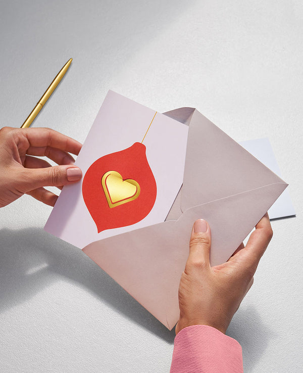 GRUßKARTE "CHRISTMAS HEART"