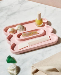 TRAY "TEMPLO WAVE" LIGHT PINK