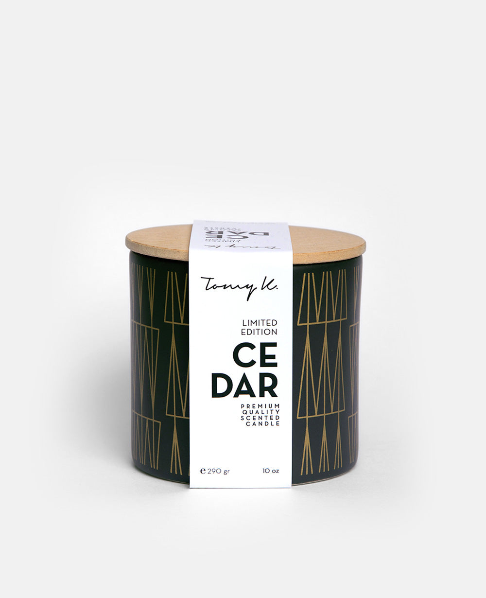 SCENTED CANDLE "CEDAR" LIMITED EDITION