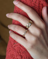 CHAIN RING "MARCIE" GOLD