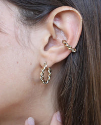 HOOPS "ELISE" GOLD