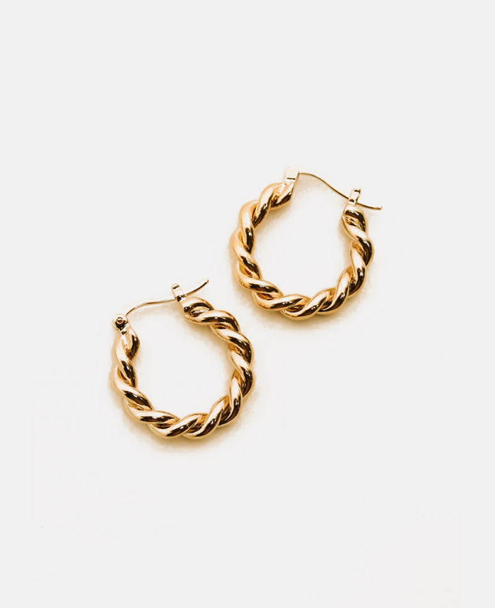 HOOPS "ELISE" GOLD