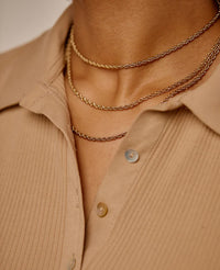 CORD NECKLACE "EMILE" GOLD
