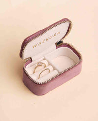 TRAVEL JEWELRY CASE "ALMA MINI" PINK ORCHID