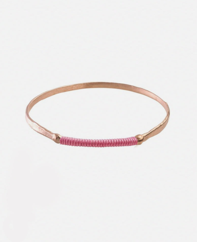 "CHROMATA" BANGLES ROSE-GOLD