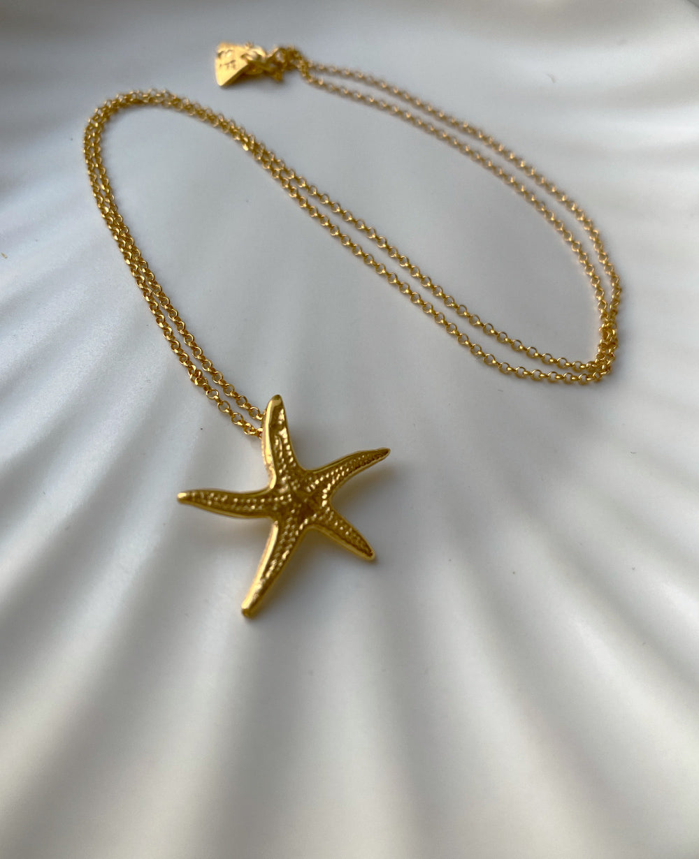 NECKLACE "STARFISH" GOLD