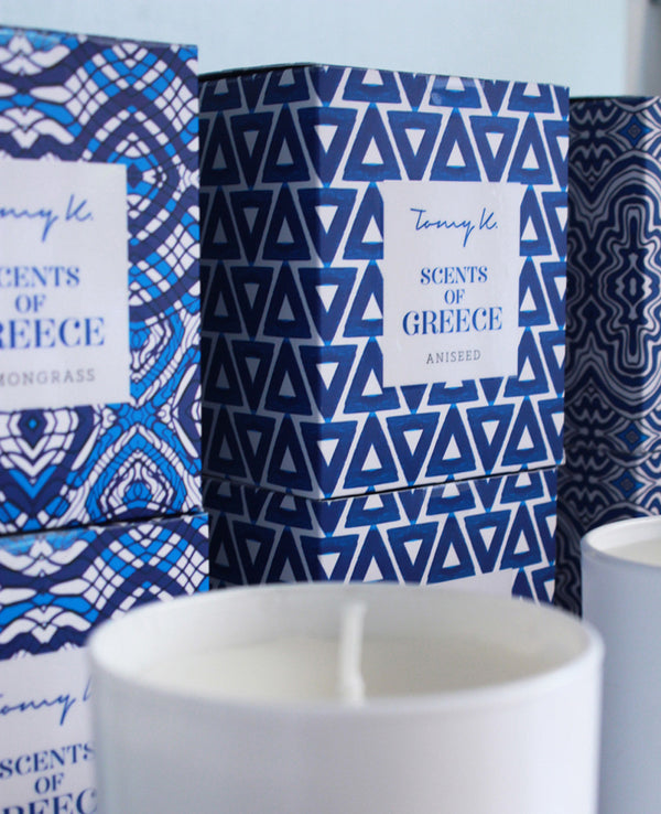 SCENTED CANDLE "SCENTS OF GREECE - MASTIHA"